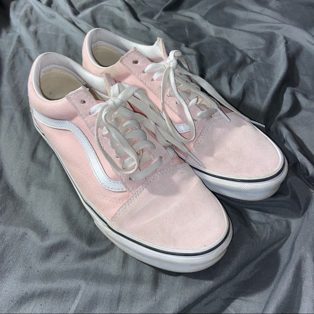 Light Pink Old Skool Vans